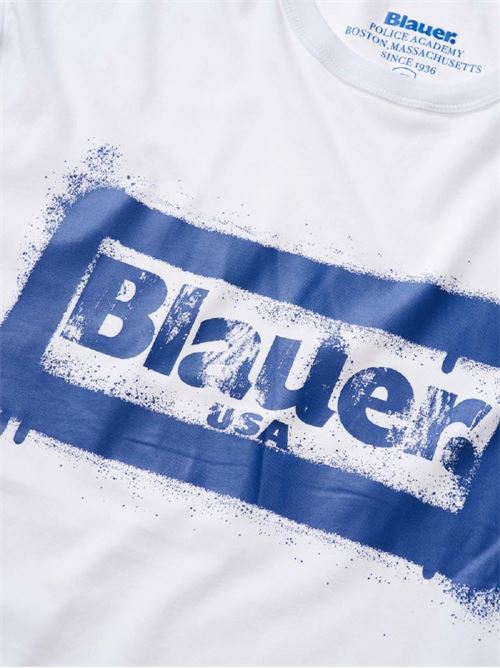 t-shirt BLAUER | 24SBLUH02147100 BIANCO